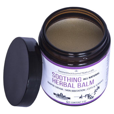 All-Natural Soothing Herbal Balm for Diaper Rash and Skin Irritation